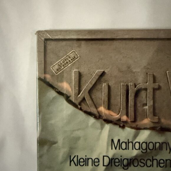 Kurt Weill - The London Sinfonietta - Collected Works VINYL LP New - Picture 4 of 6